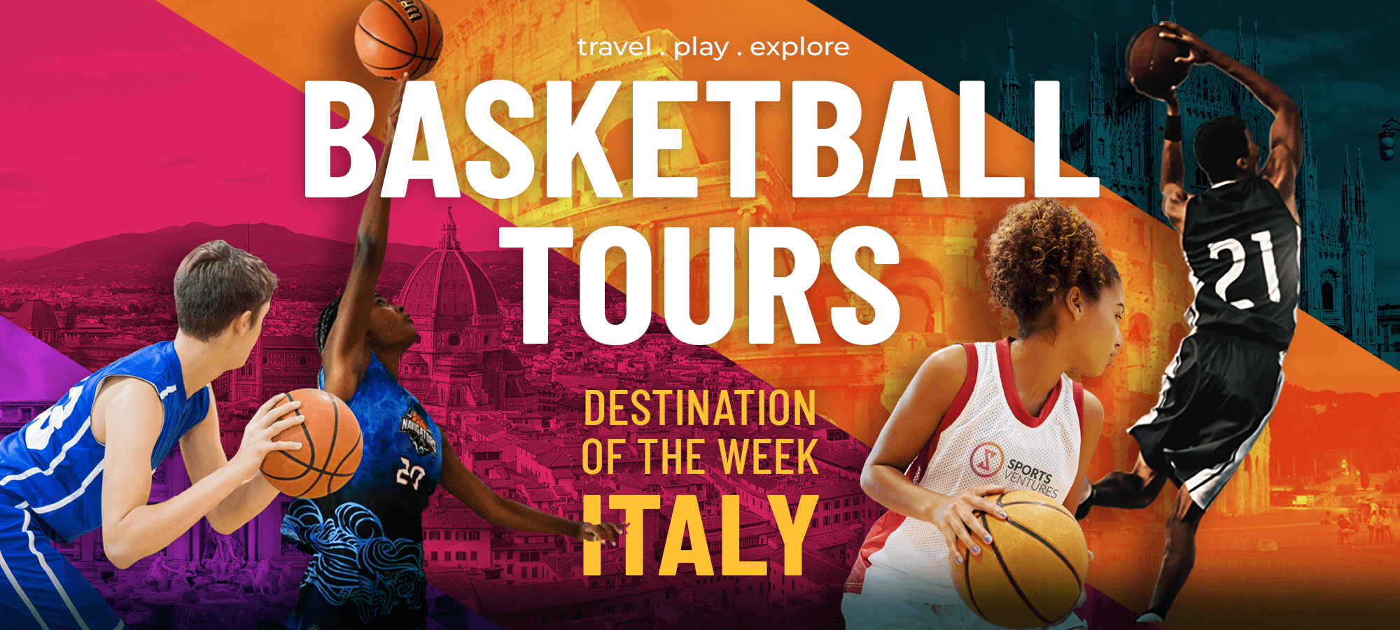 Basketball tours Italy Sports Ventures
