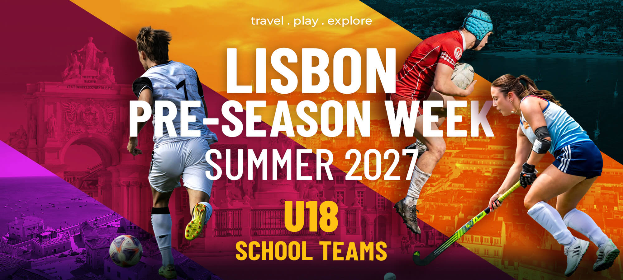 football-soccer-rugby -field hockey - Lisbon pre season week
